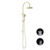 Opal Twin Shower System 230mm Rose Brushed Gold